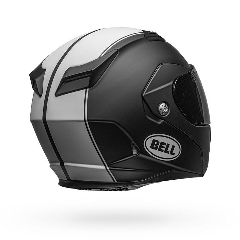 Black Large 2033301 Bell Solid Adult Revolver Evo Street Racing Motorcycle Helmet 